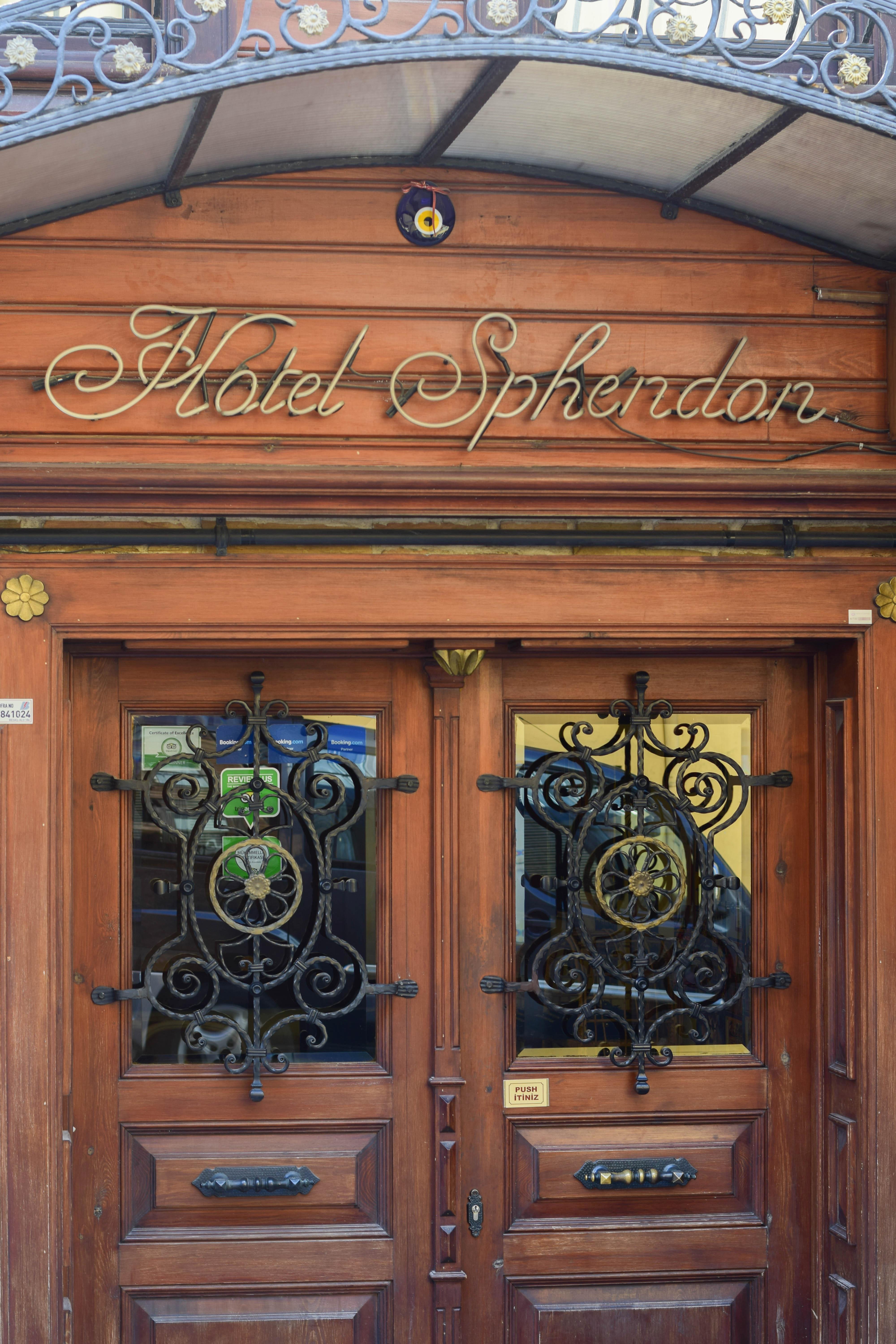 Sphendon Hotel Istanbul Exterior foto